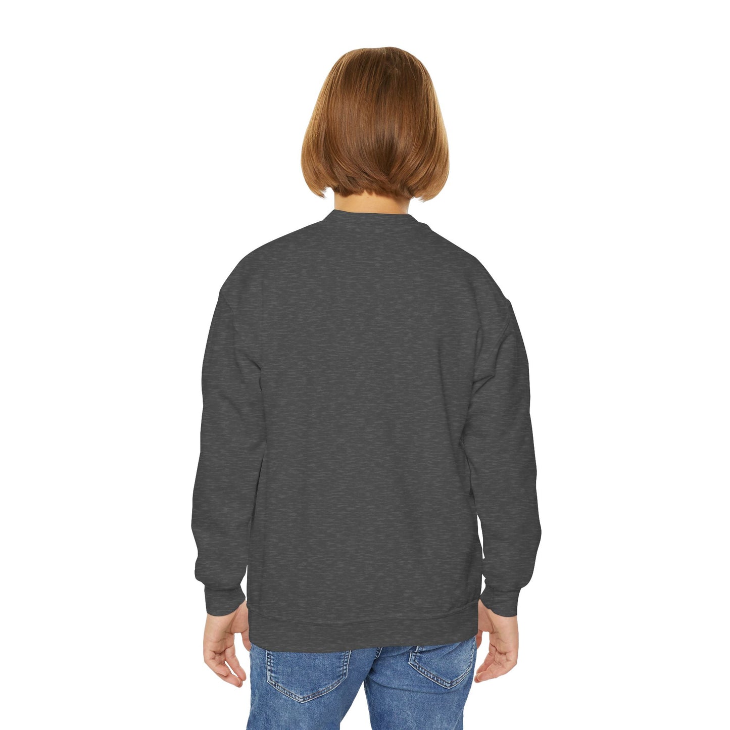 Youth Crewneck Sweatshirt - My Heroes Have Autism