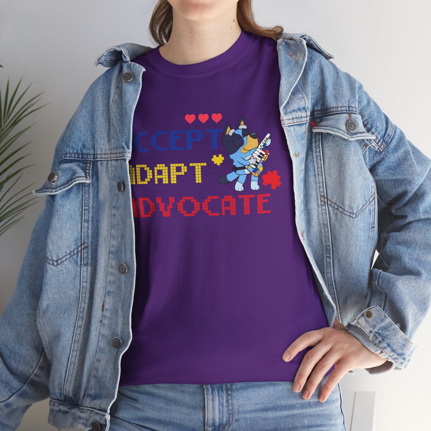 Accept Adapt Advocate Tee — Support & Advocacy Graphic T‑Shirt