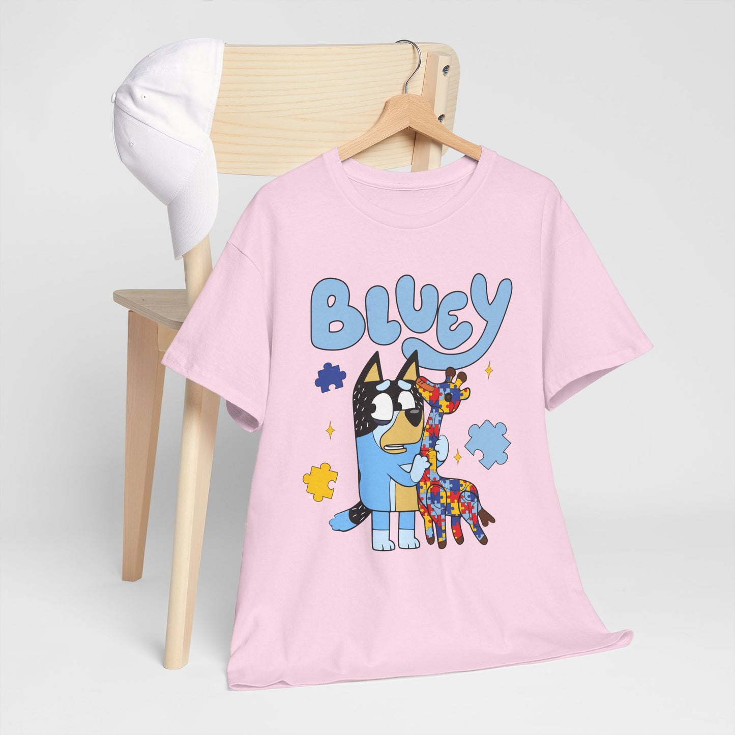 Bluey and Bingo Cartoon Dog T-Shirt — Cute Kids’ Blue Heeler Tee