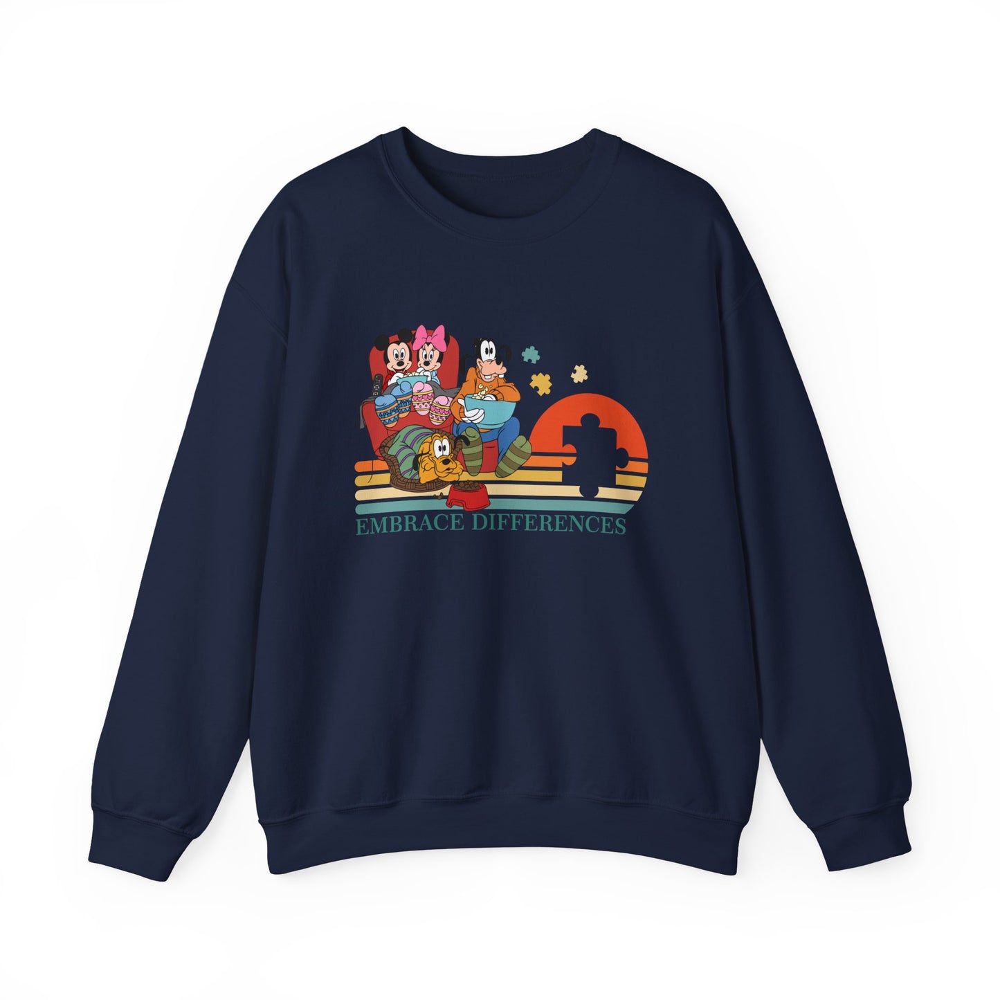 Embrace Differences Crewneck Sweatshirt