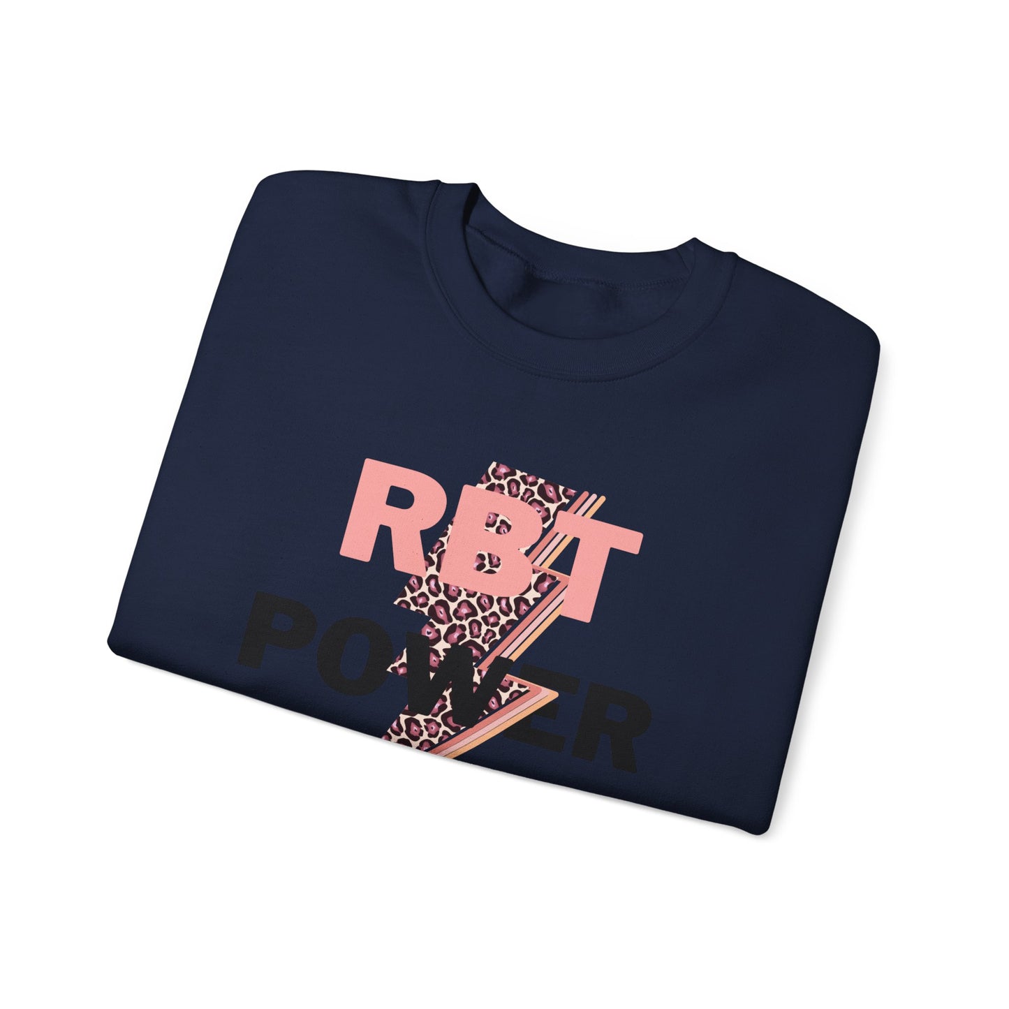 RBT Power Crewneck Sweatshirt – Retro Lightning Graphic