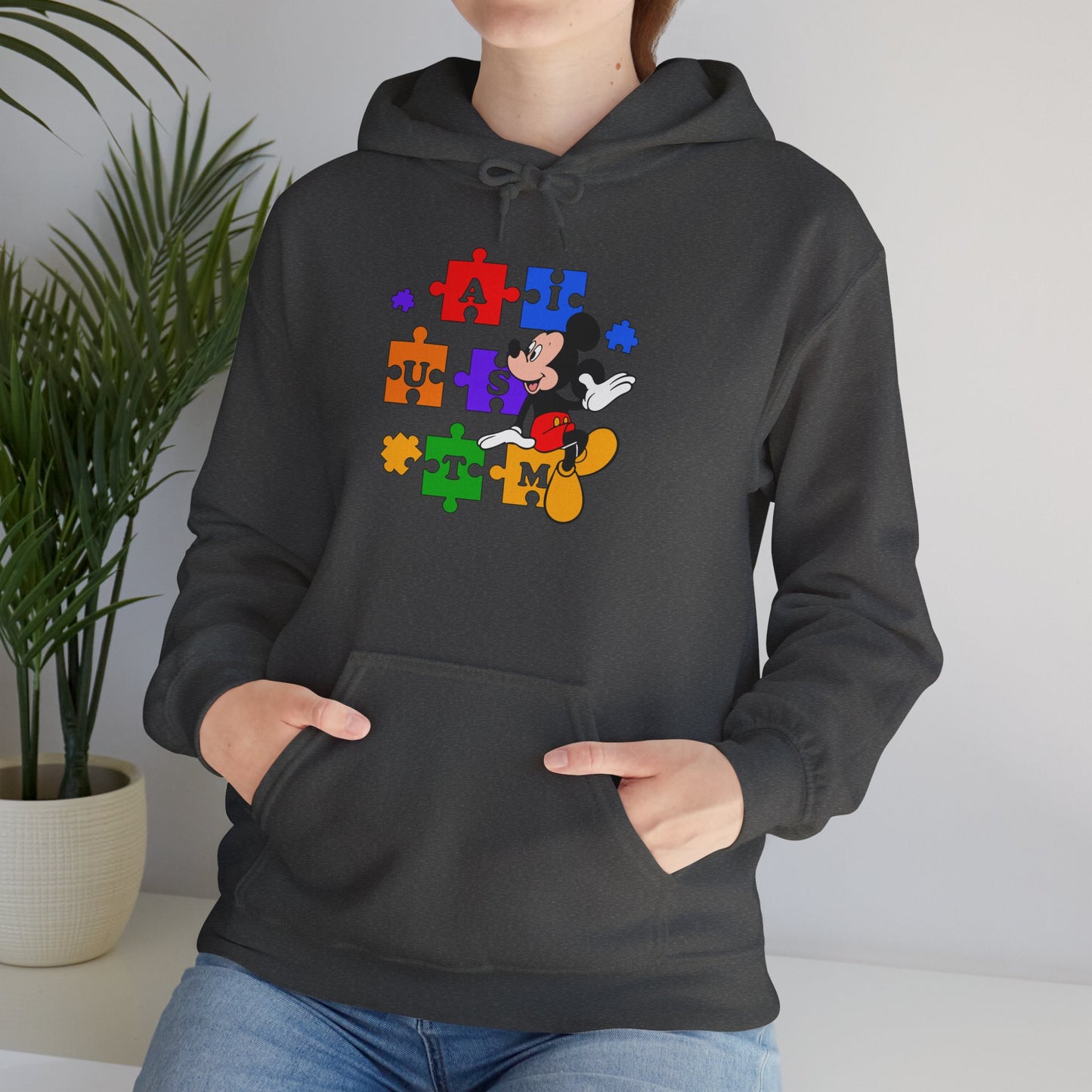 Autism Puzzle Piece Hoodie — Support & Awareness Sweatshirt
