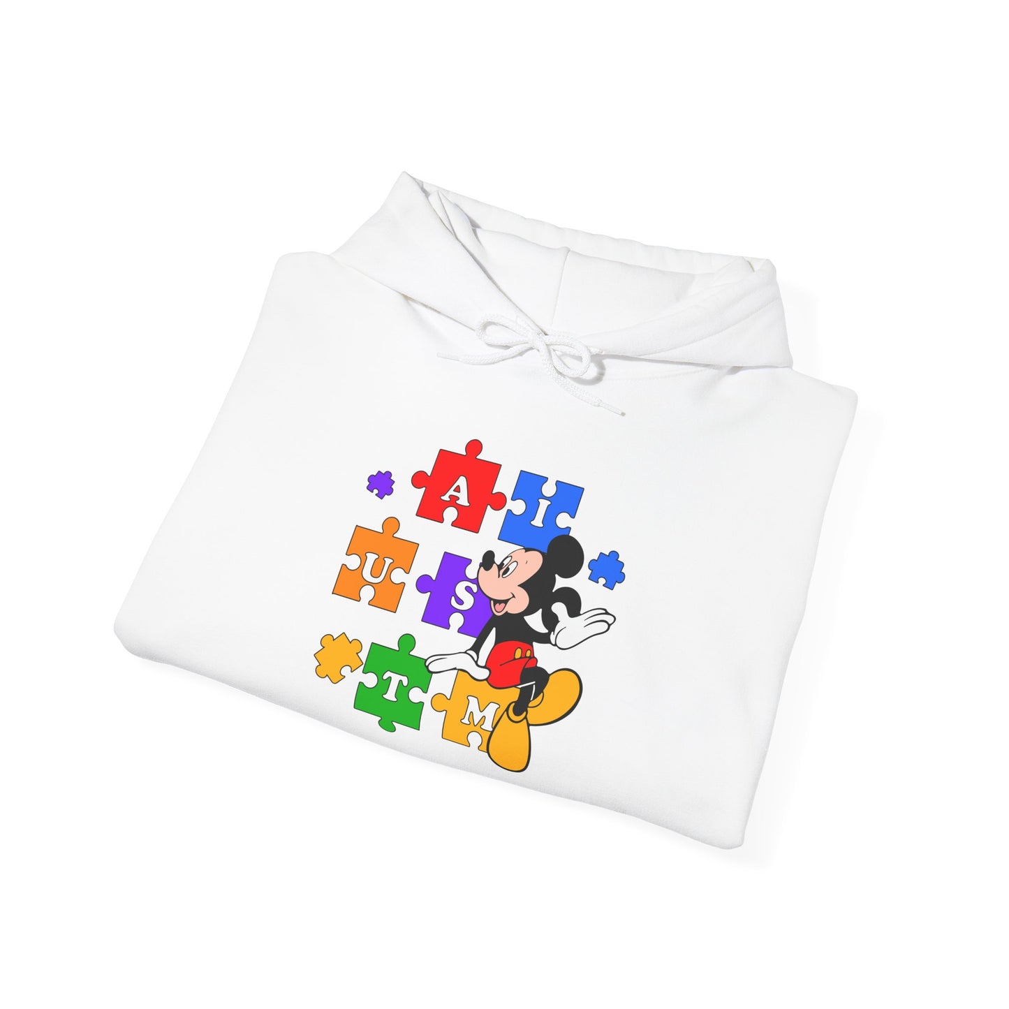 Autism Puzzle Piece Hoodie — Support & Awareness Sweatshirt