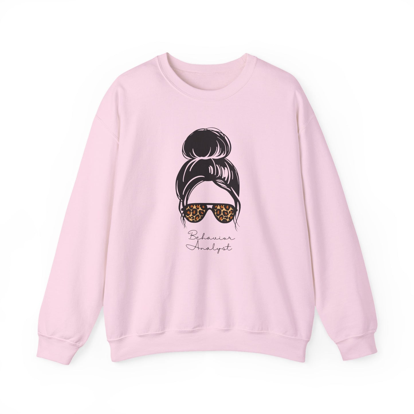 Behavior Analyst Bun Crewneck Sweatshirt