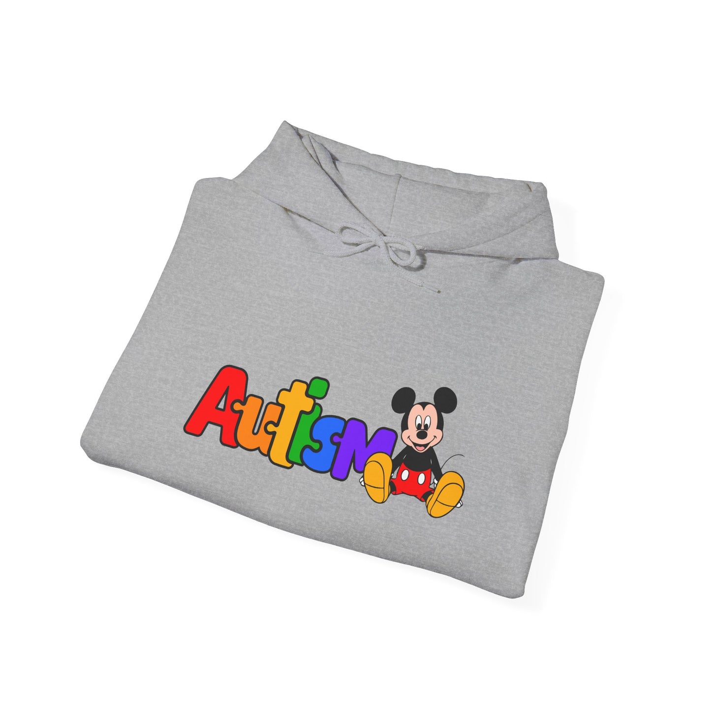 Autism Pride Hoodie — Colorful Puzzle Logo Sweatshirt