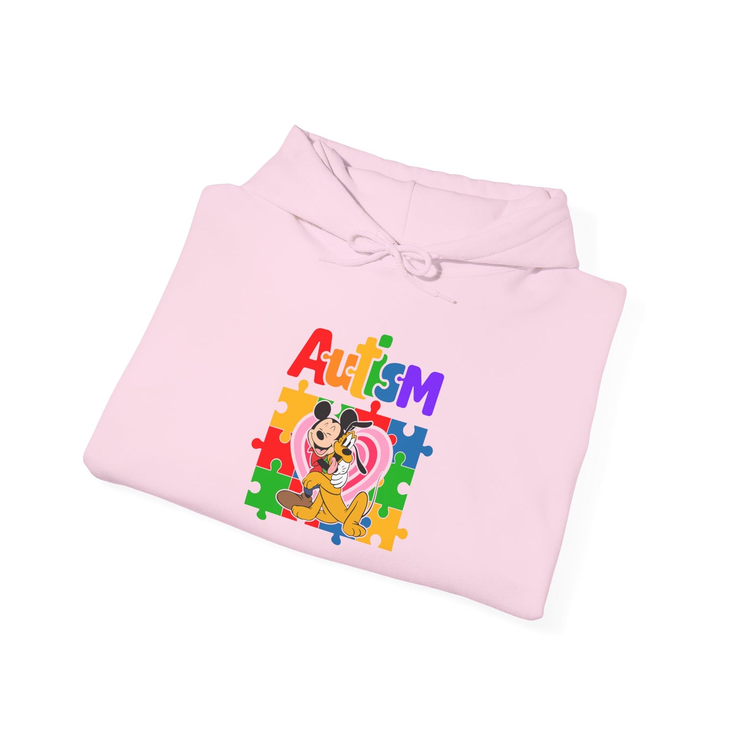 Autism Awareness Puzzle Heart Hoodie – Support & Acceptance Sweatshirt
