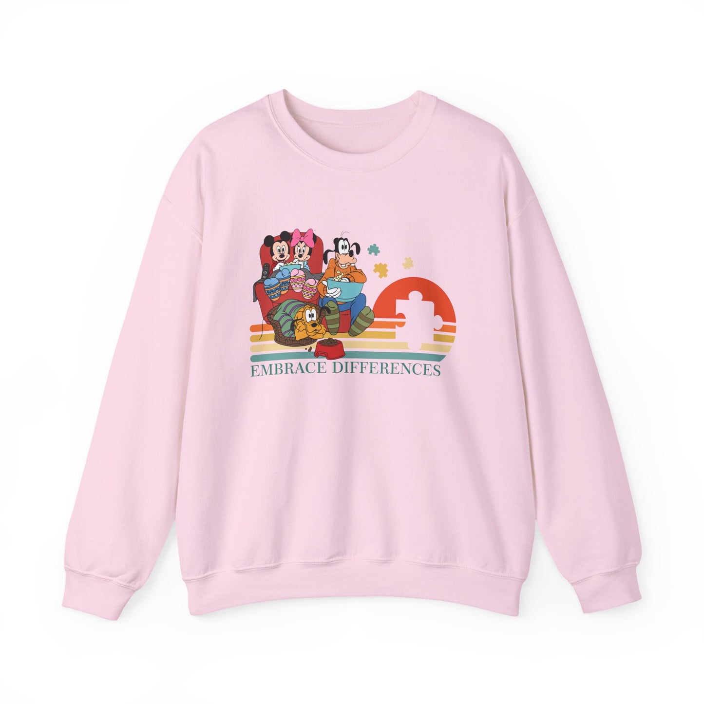 Embrace Differences Crewneck Sweatshirt