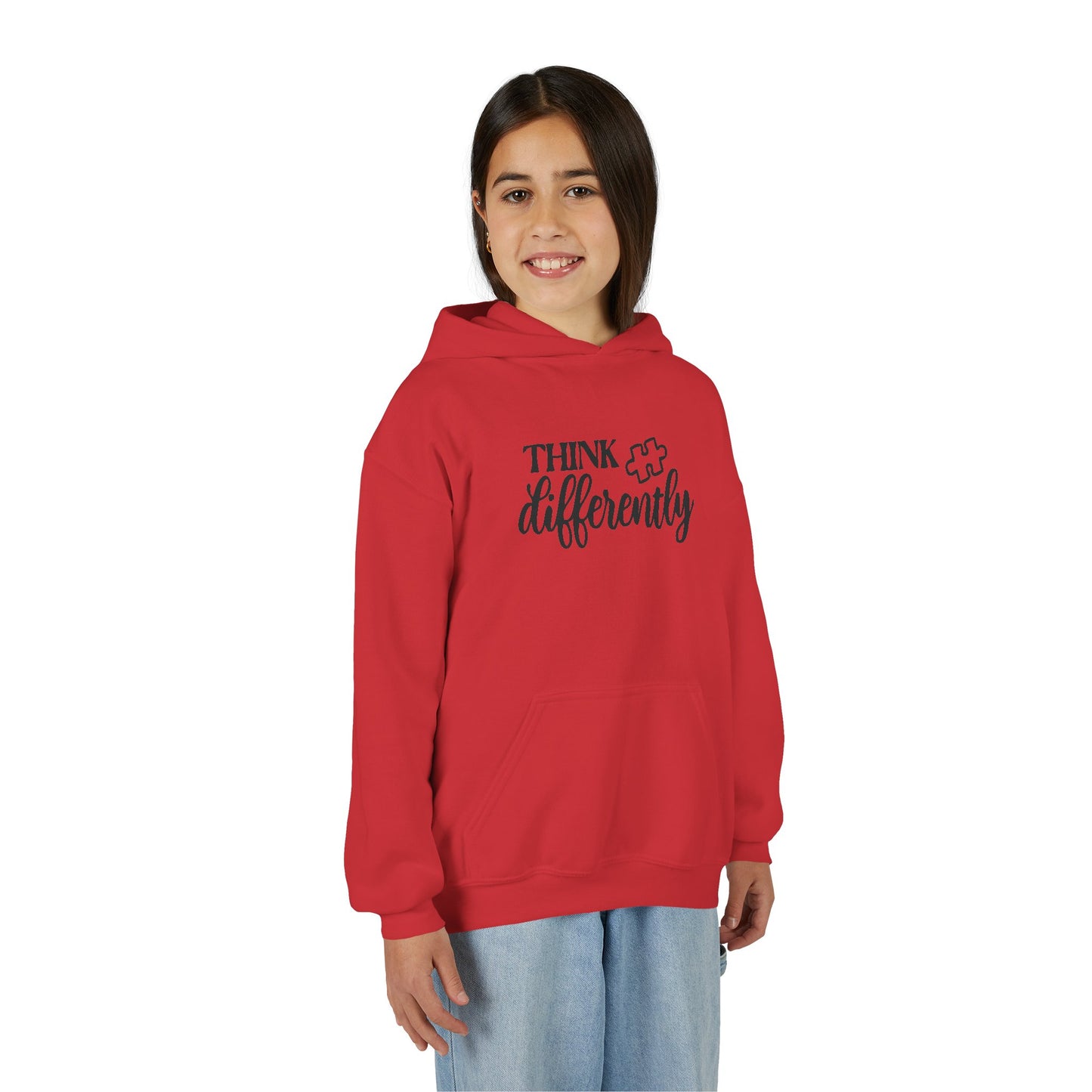 Inspirational Youth Hoodie - 'Think Differently'