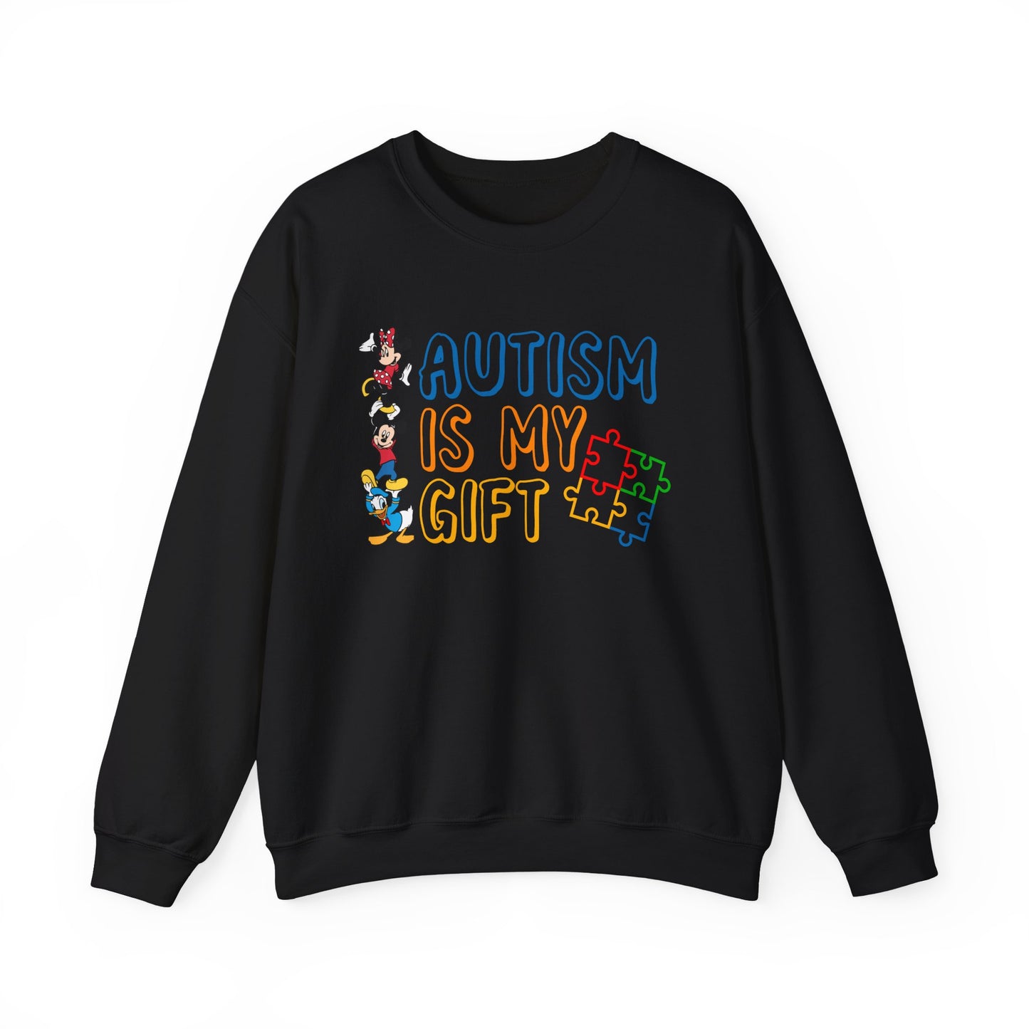 Autism Is My Gift Crewneck Sweatshirt