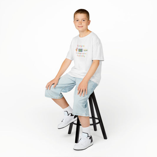 Creative Kids Tee: Everyone Communicates Differently