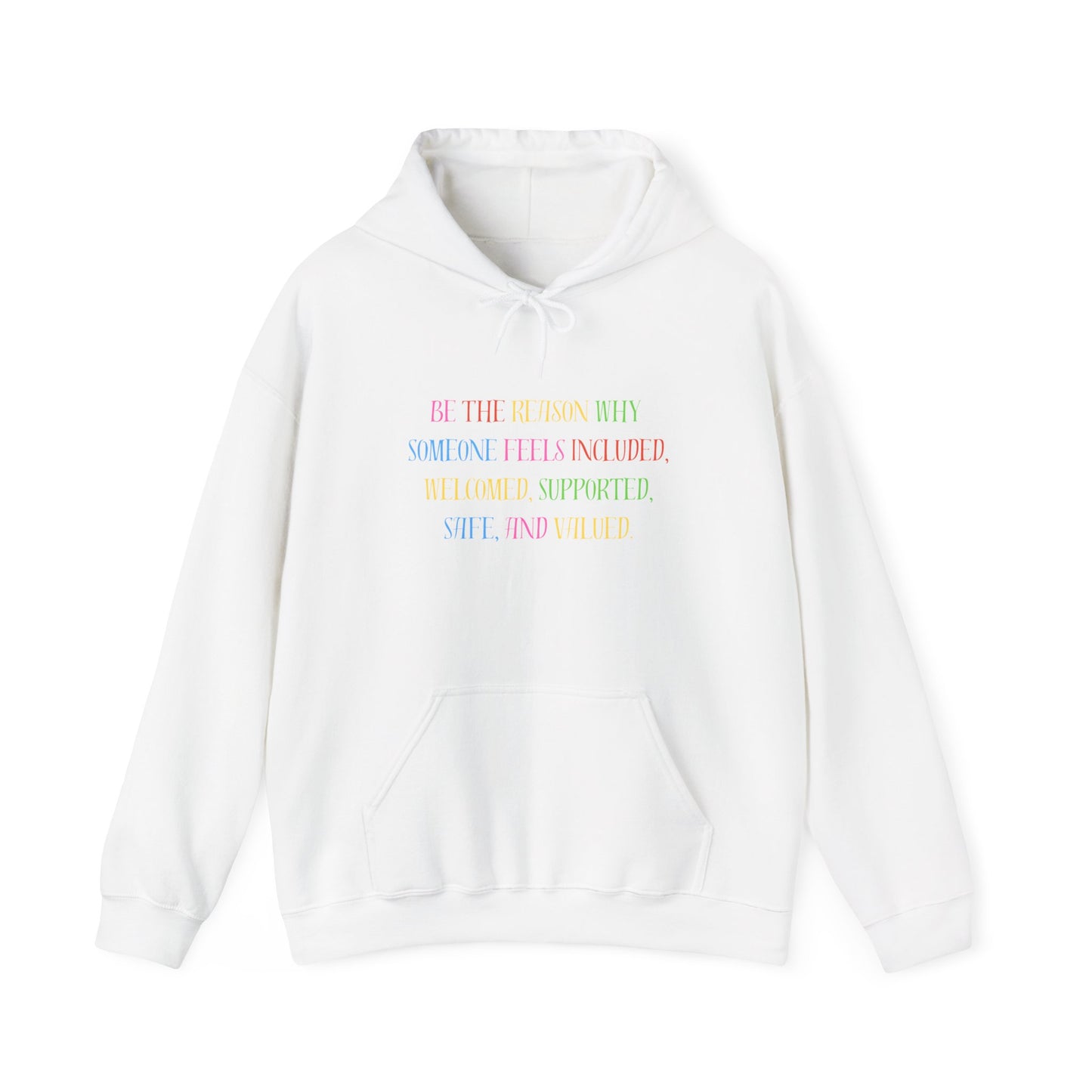 Pastel Inspirational Hoodie — 'Be the Reason Someone Smiles Today' Comfort Pullover
