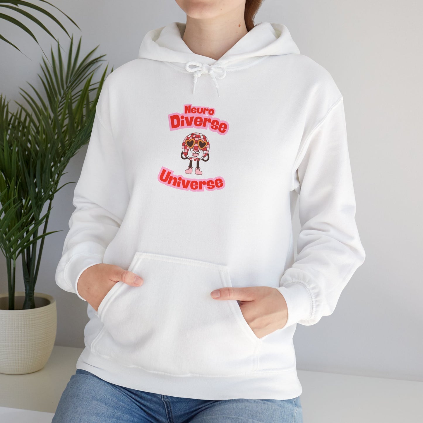 Neurodiverse Universe Hoodie — Cute Neurodiversity Awareness Sweatshirt