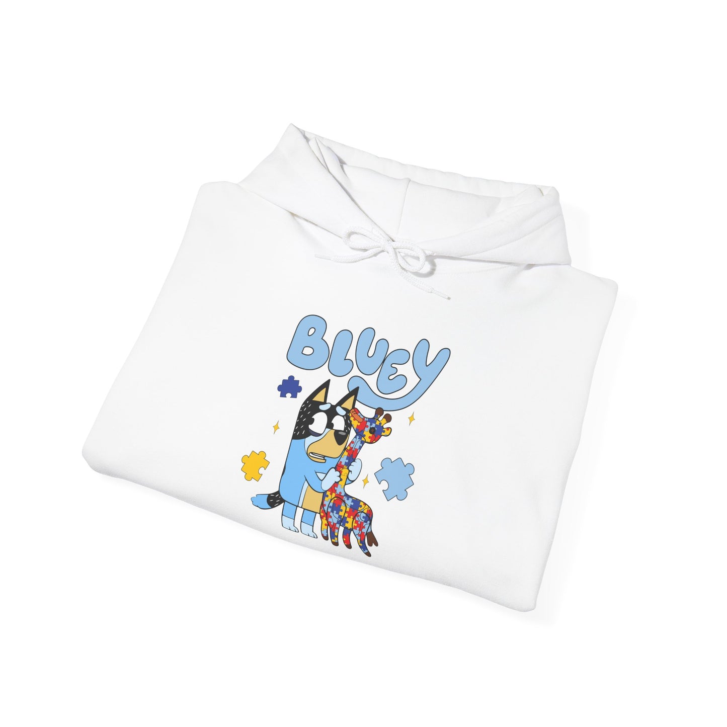 Bluey Cartoon Hoodie — Cute Blue Heeler Kids TV Character Pullover