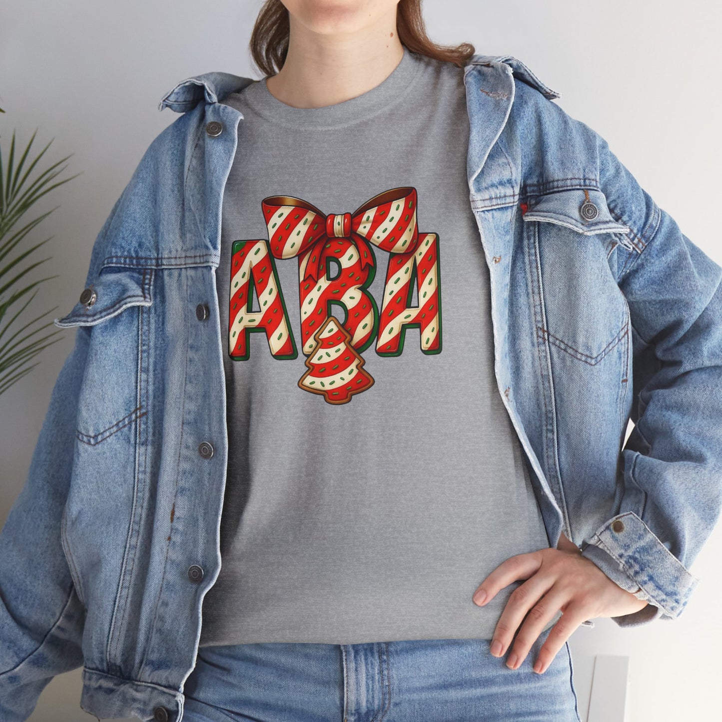 ABA Lil Debbie Christmas Tree Cake Tee — ABA Holiday Dessert Graphic T-Shirt