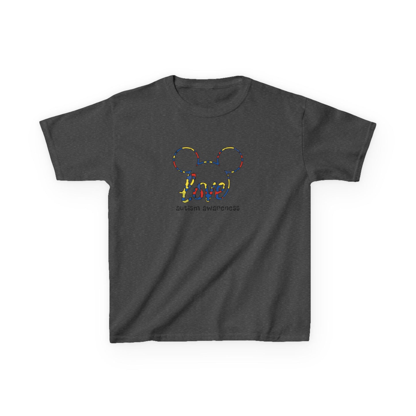 Autism Awareness Kids Tee - Love Design