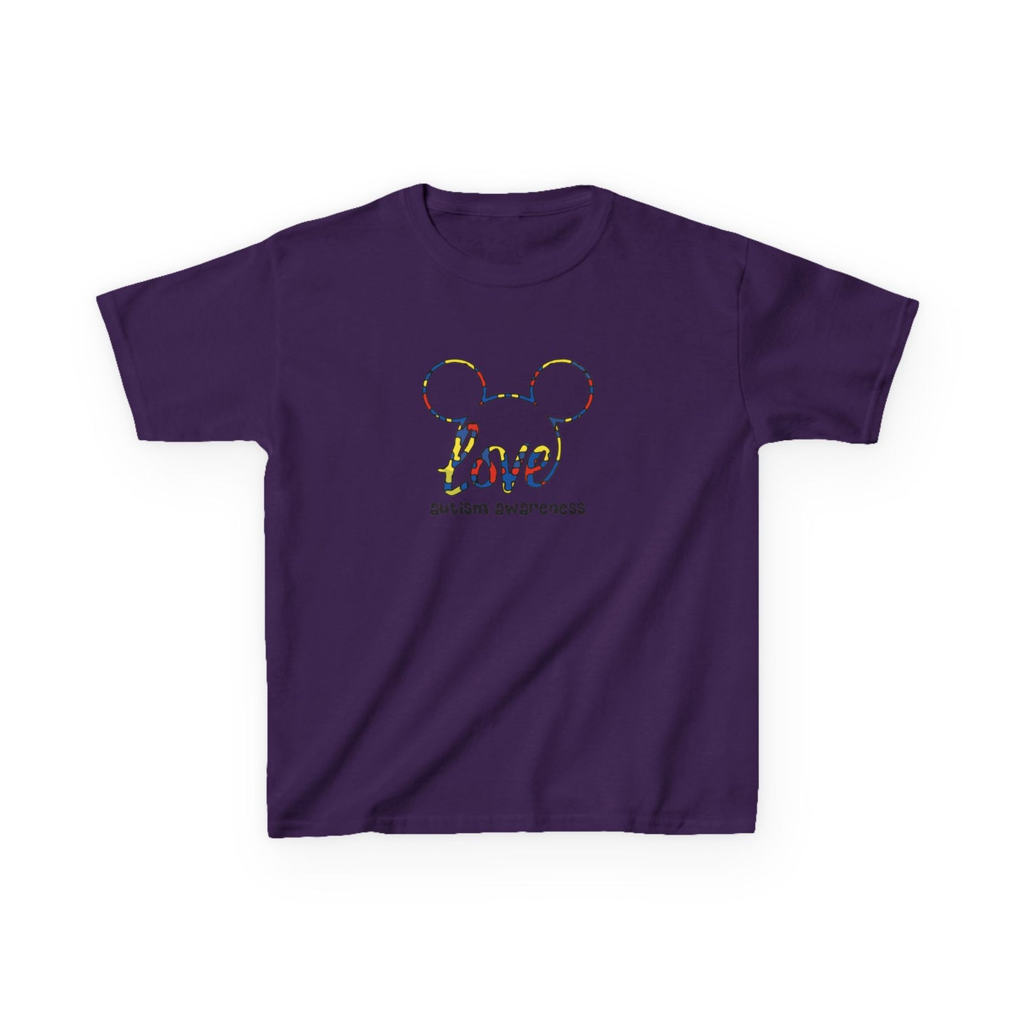 Autism Awareness Kids Tee - Love Design