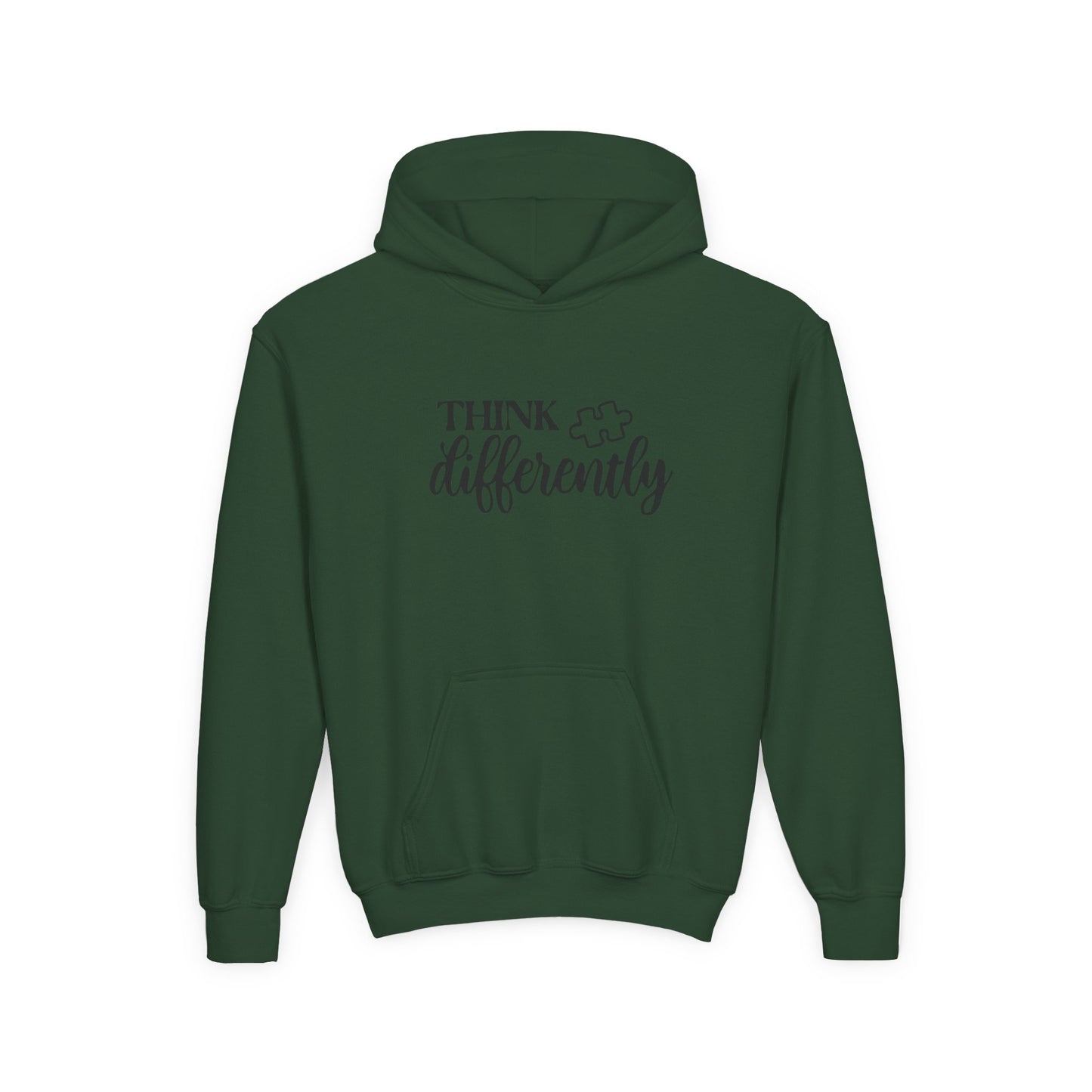 Inspirational Youth Hoodie - 'Think Differently'