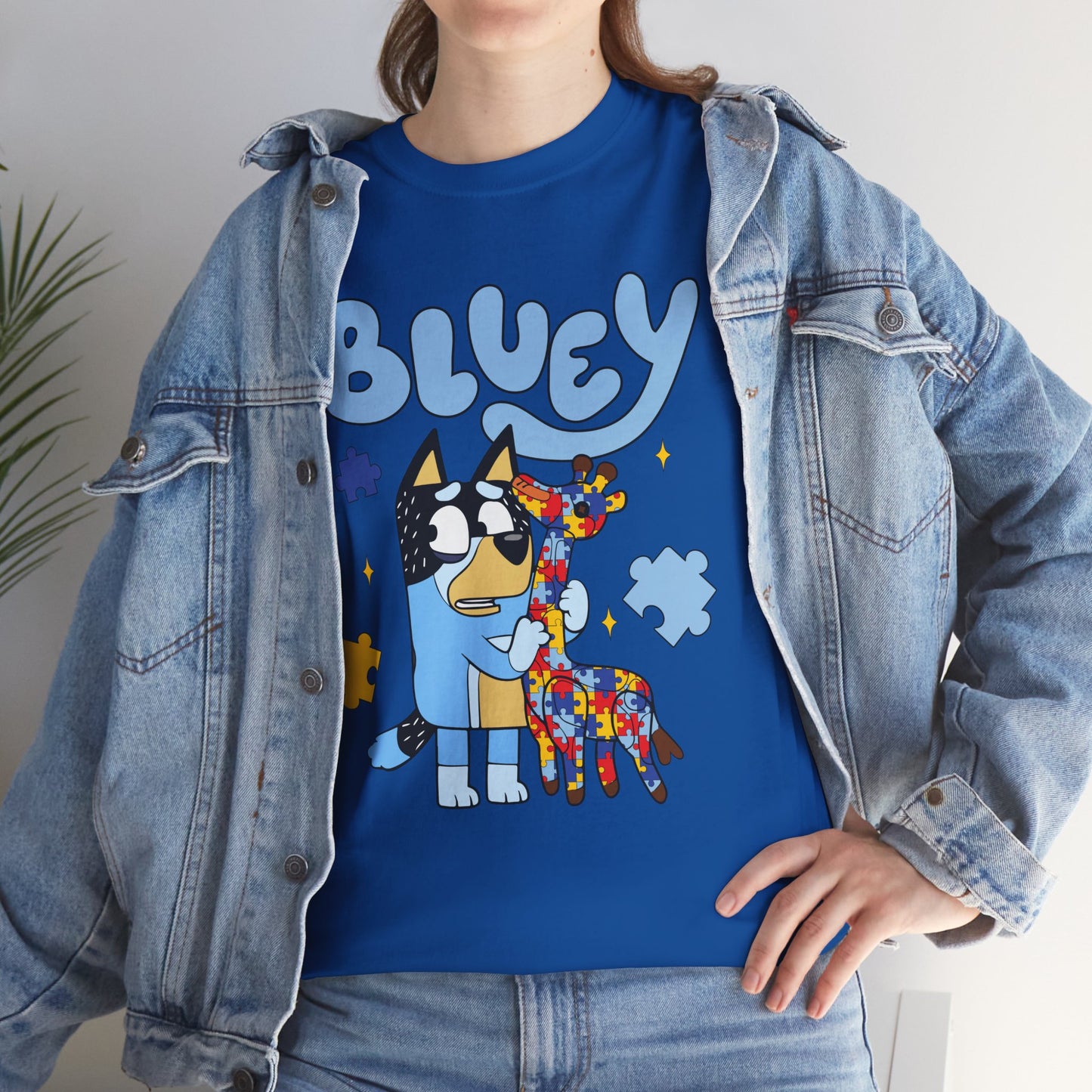 Bluey and Bingo Cartoon Dog T-Shirt — Cute Kids’ Blue Heeler Tee