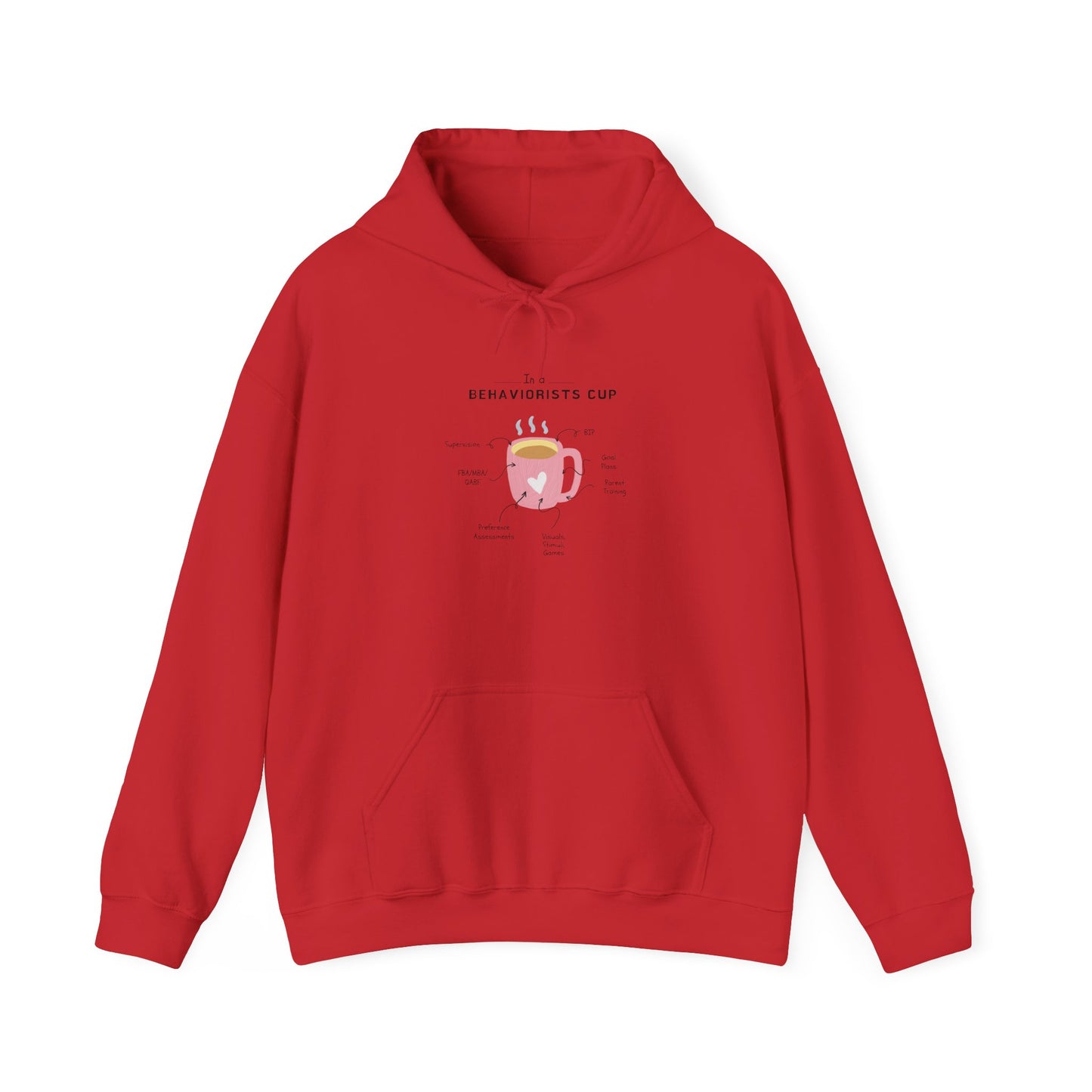 Behaviorists Cup Hoodie — Cute Chemistry Coffee Mug Diagram Sweatshirt