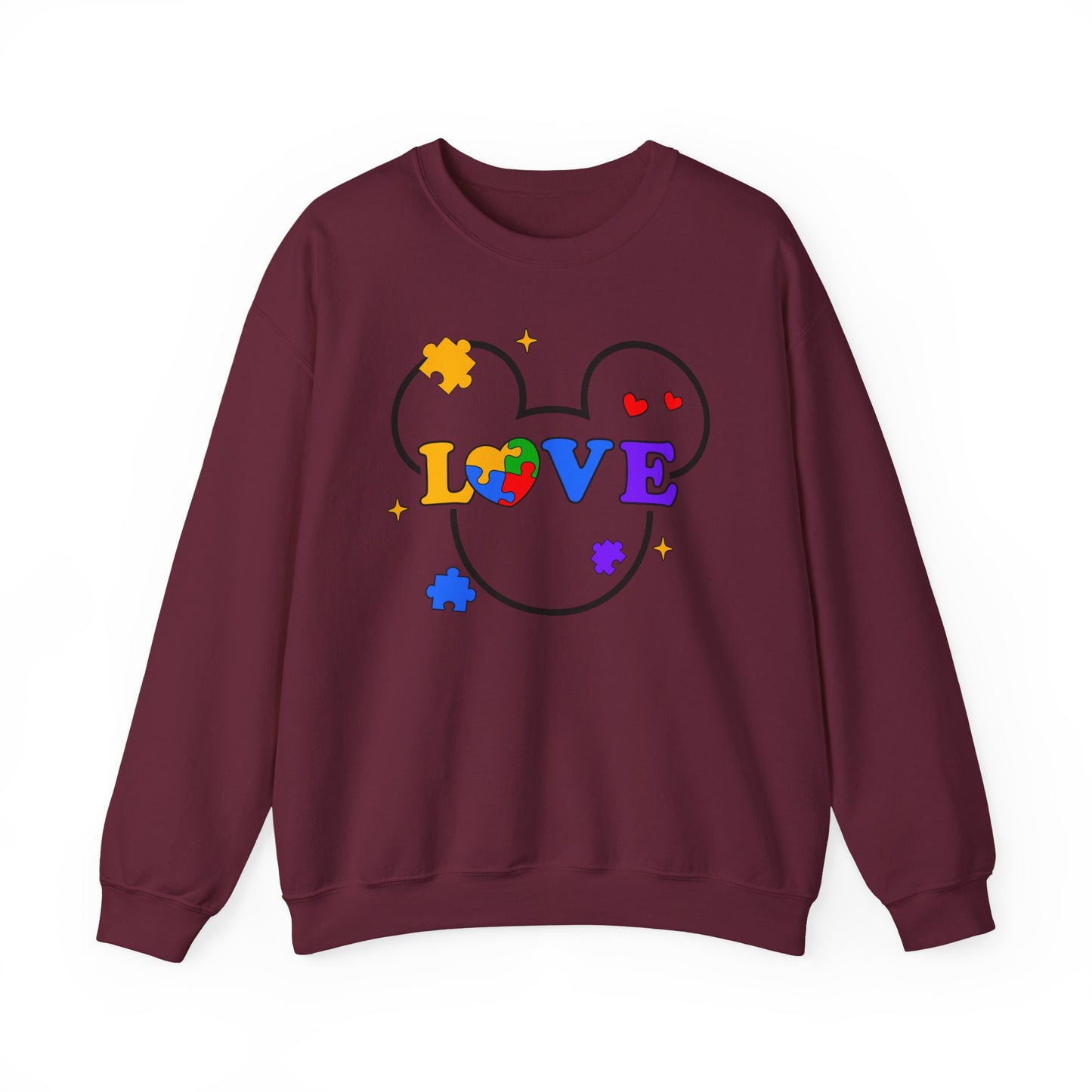 Love Puzzle Crewneck Sweatshirt