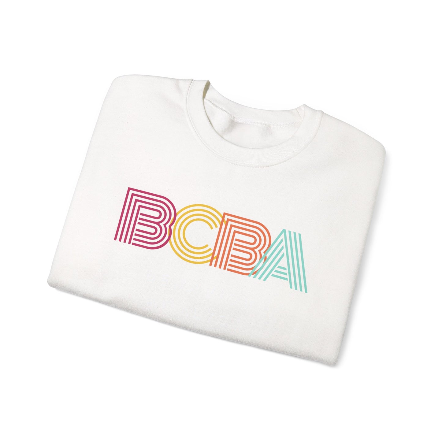 BCBA Retro Striped Crewneck Sweatshirt