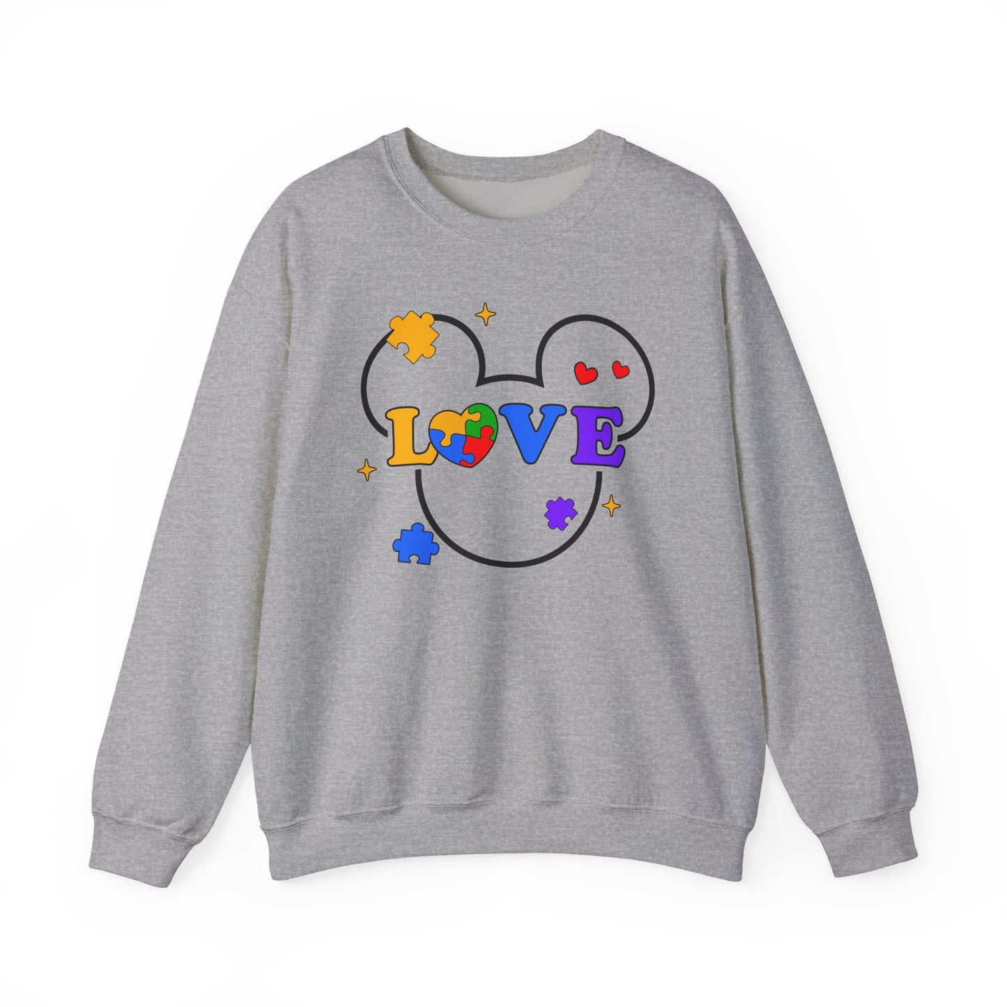 Love Puzzle Crewneck Sweatshirt