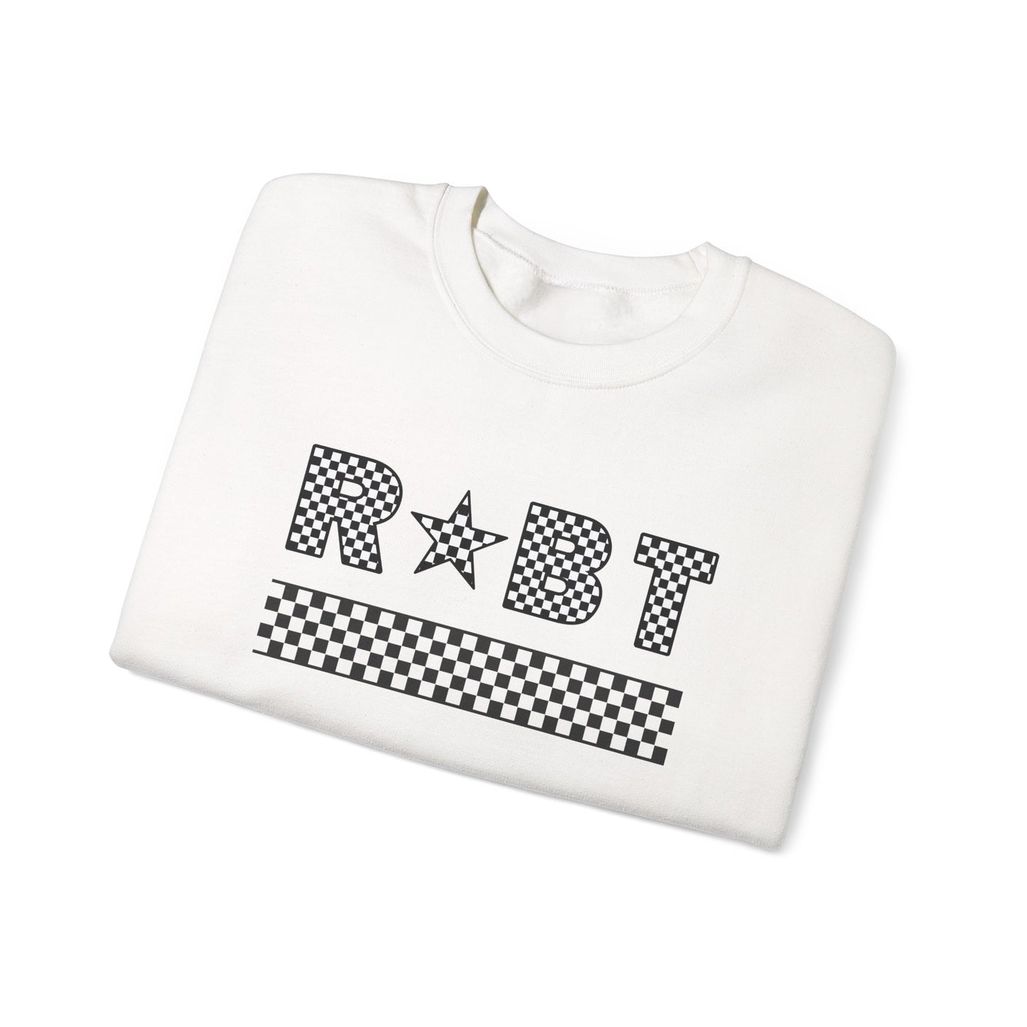 RBT Star Checkered Crewneck Sweatshirt