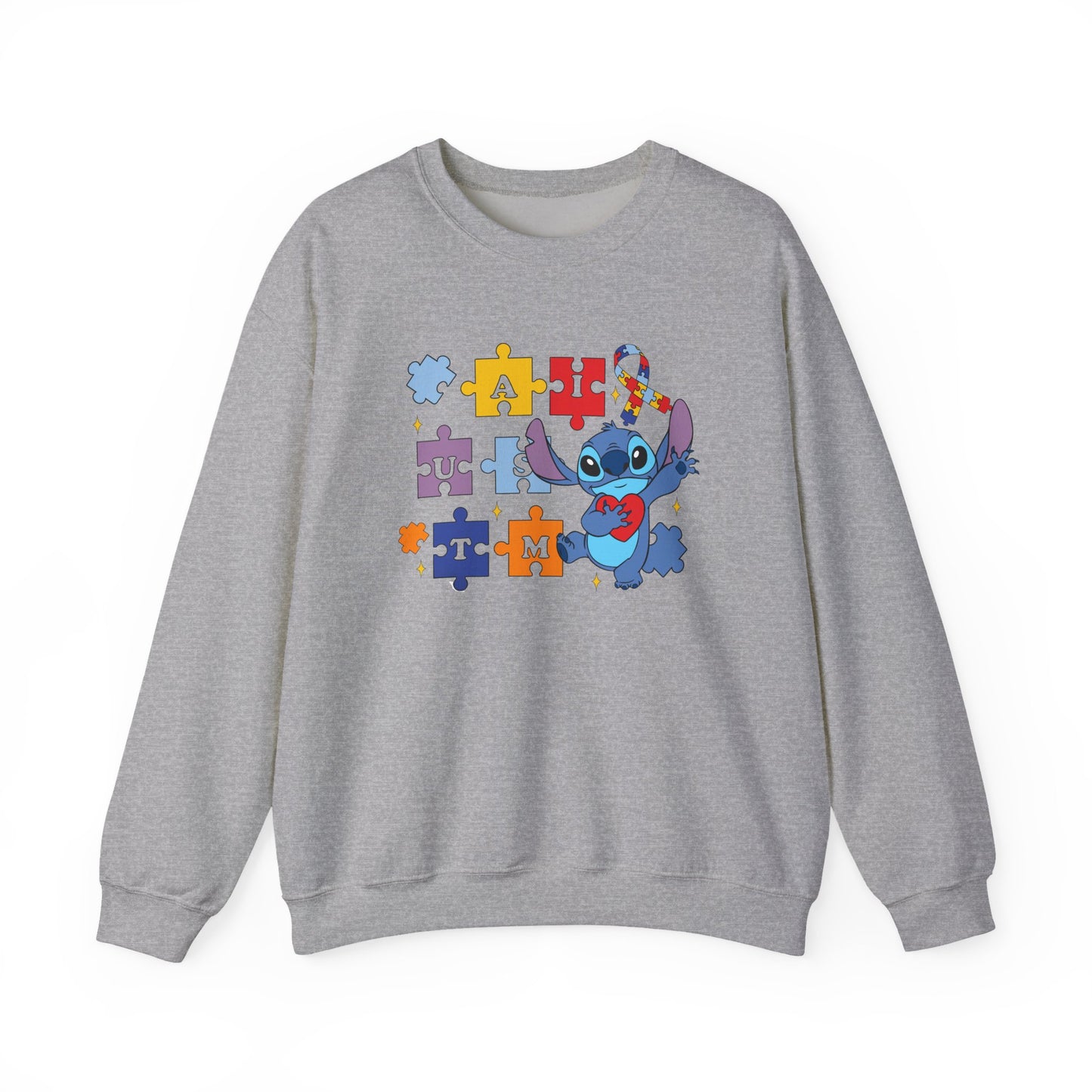 Autism Awareness Puzzle Heart Sweatshirt