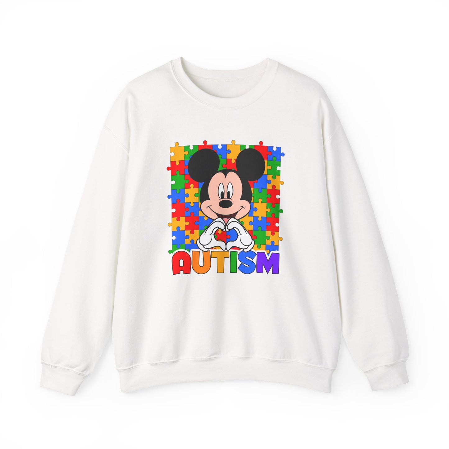 Autism Puzzle Crewneck Sweatshirt