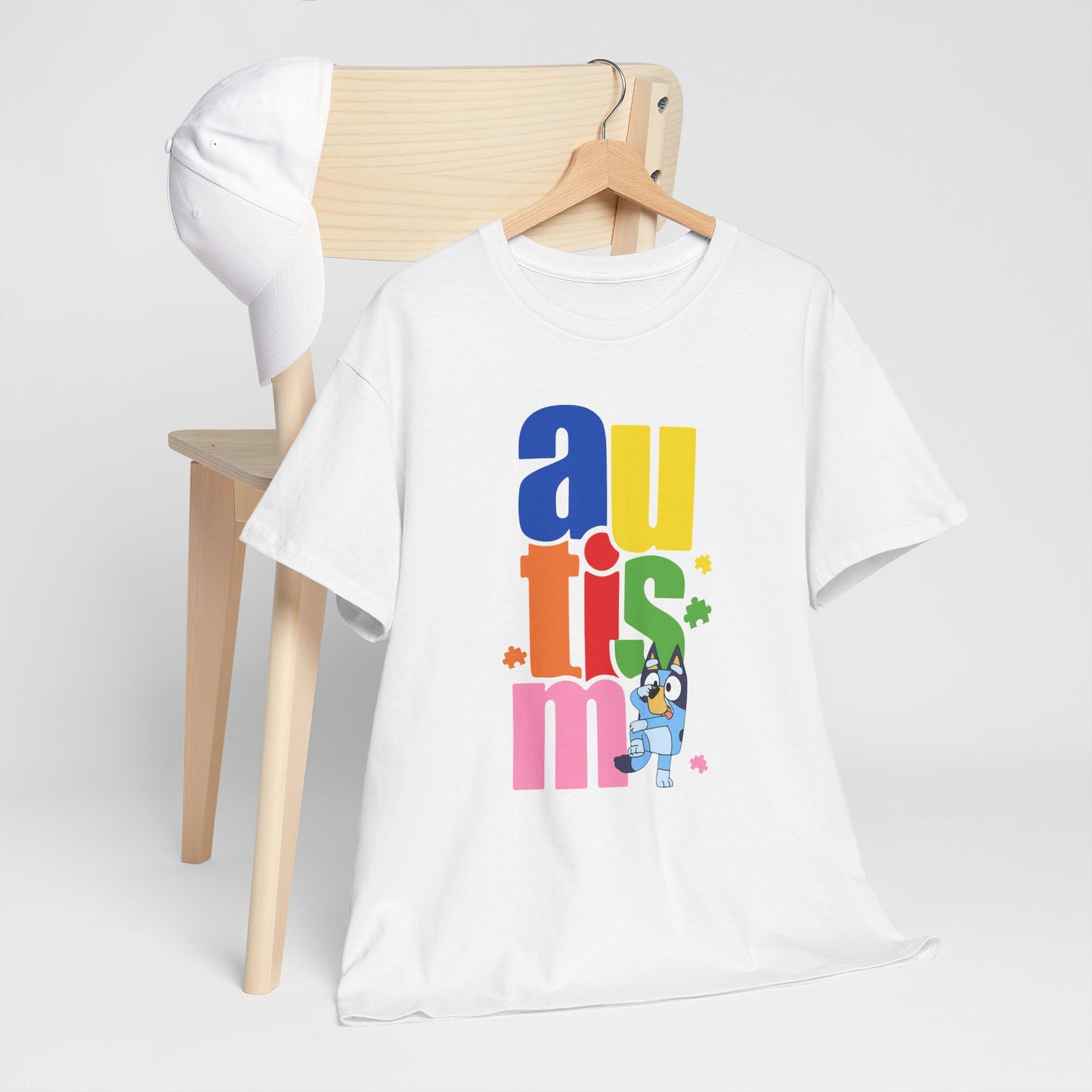 Autism Colorful Letters Kids T‑Shirt — Support & Awareness Tee