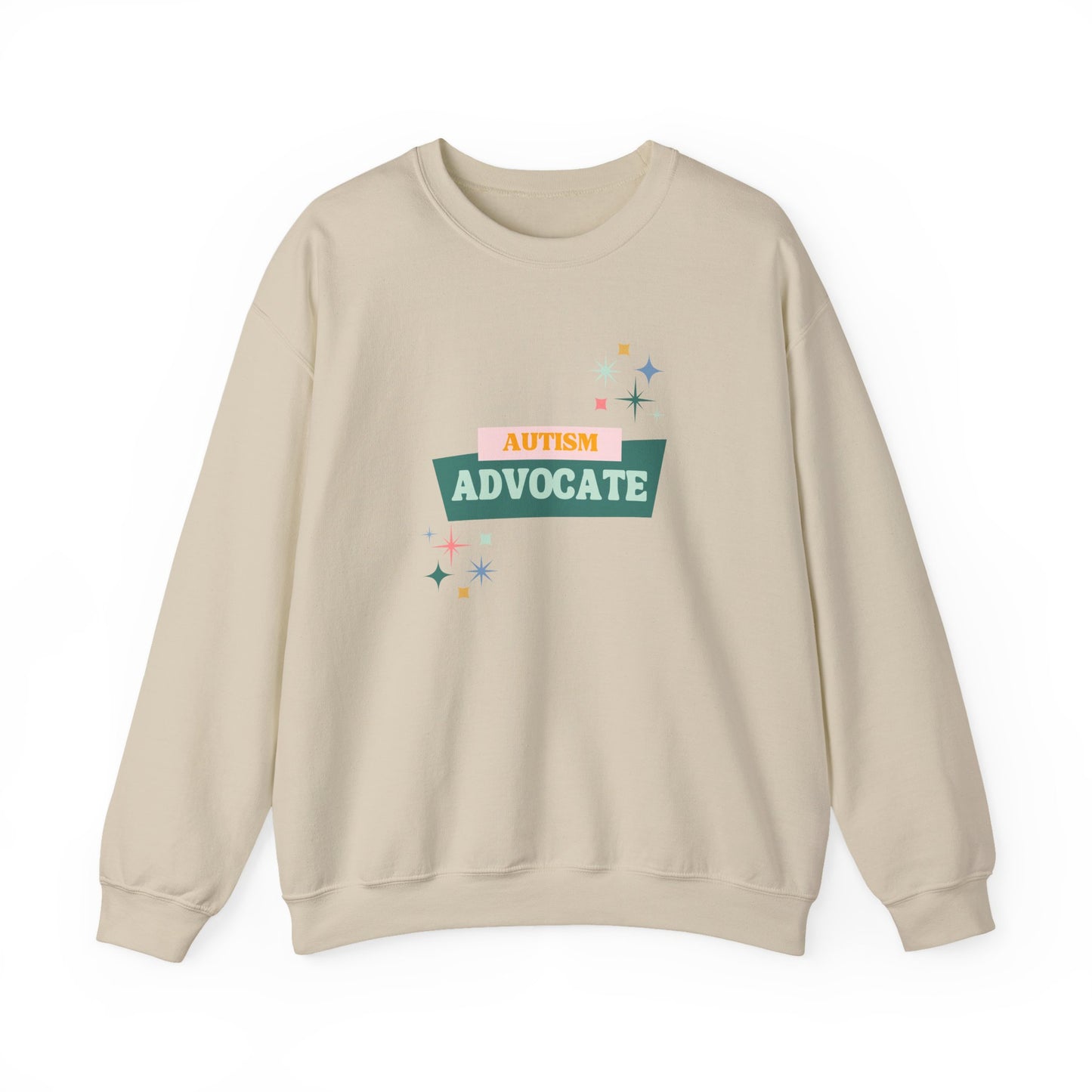 Autism Advocate Crewneck Sweatshirt — Support & Awareness Pullover