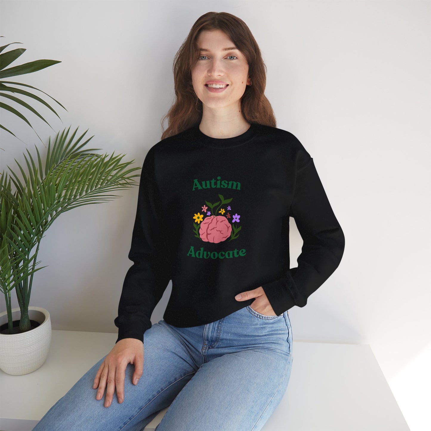 Autism Advocate Crewneck Sweatshirt
