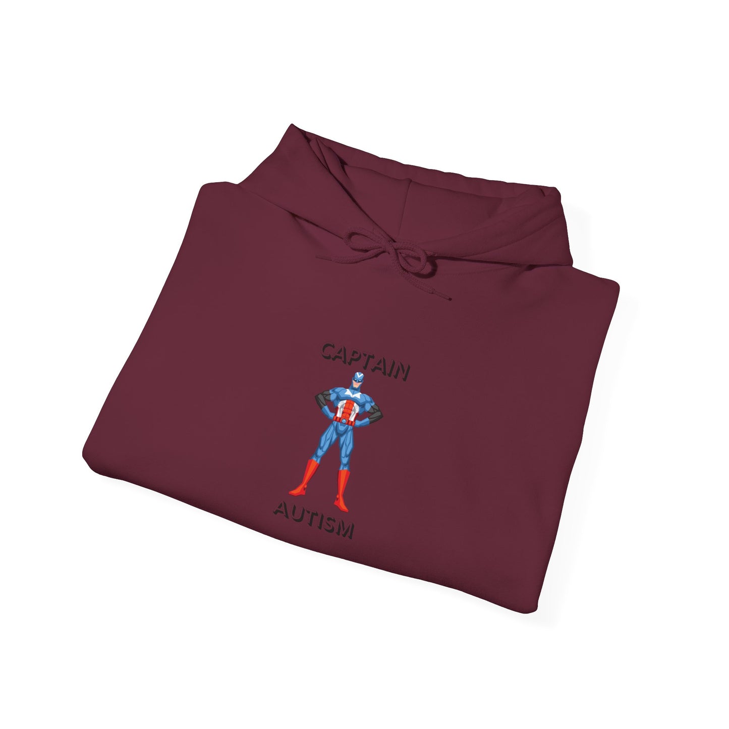 Captain Autism Hooded Sweatshirt
