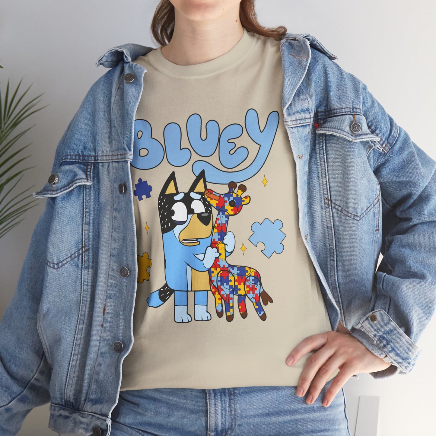 Bluey and Bingo Cartoon Dog T-Shirt — Cute Kids’ Blue Heeler Tee