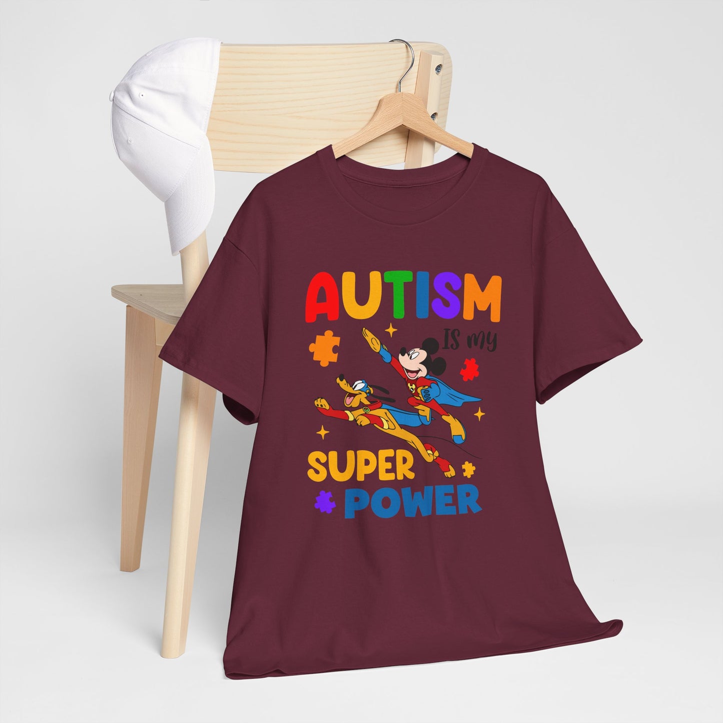 Autism Is My Superpower Tee — Colorful Autism Awareness Kids Shirt