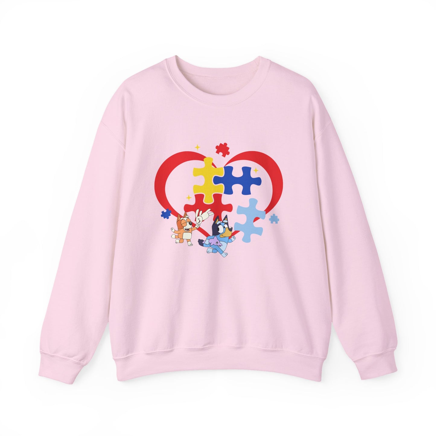 Autism Awareness Puzzle Heart Sweatshirt