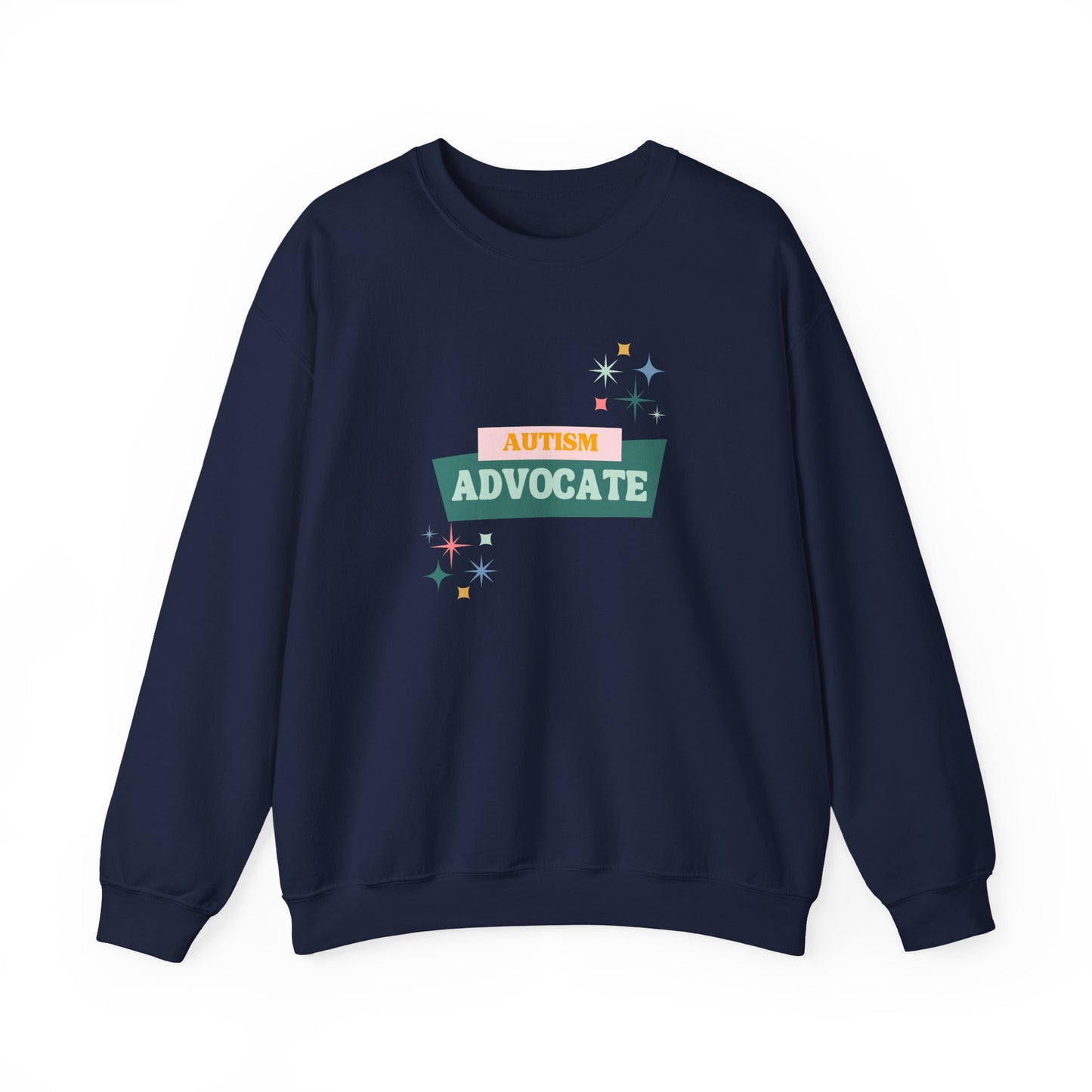 Autism Advocate Crewneck Sweatshirt — Support & Awareness Pullover