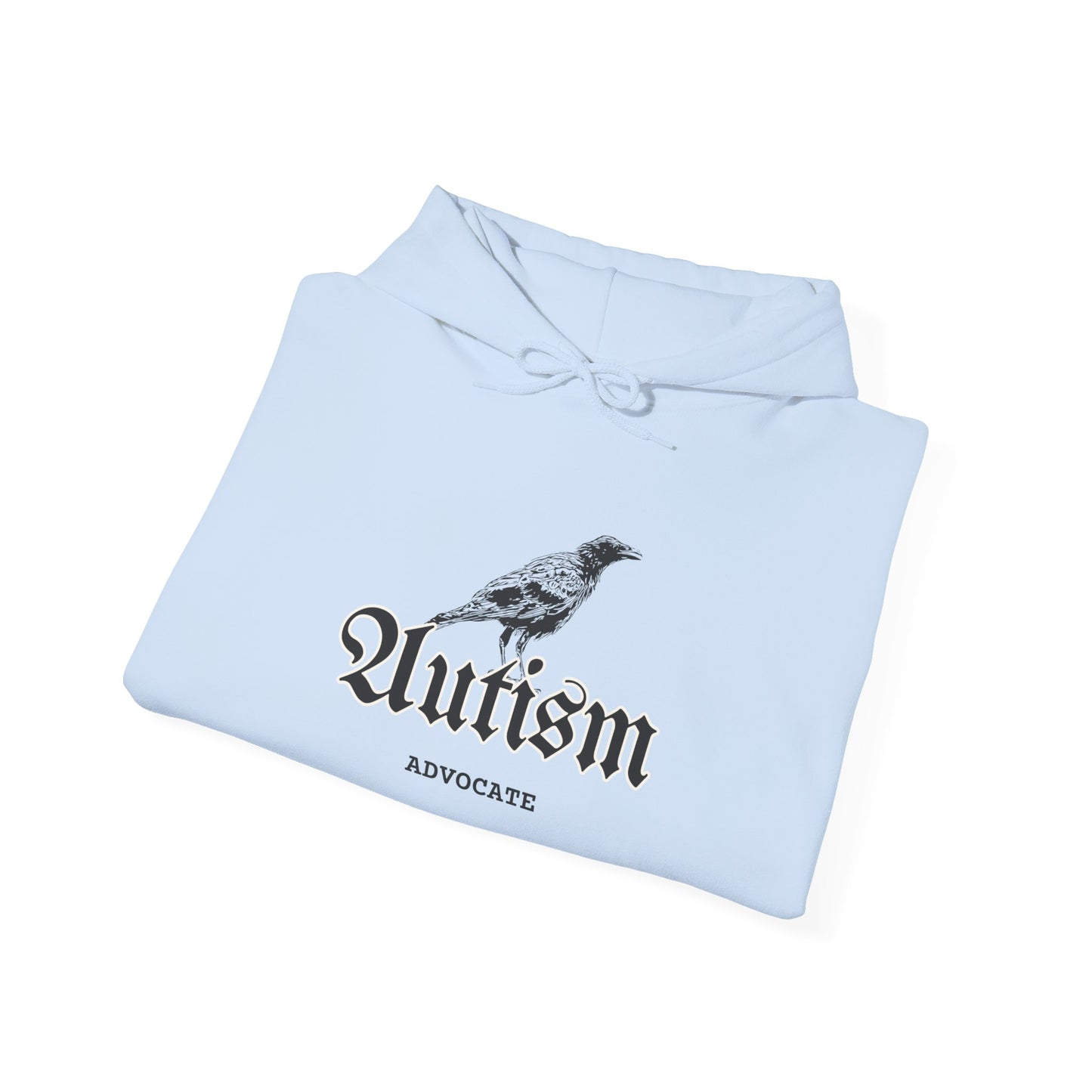 Autism Advocate Hoodie — Raven Graphic Comfort Pullover