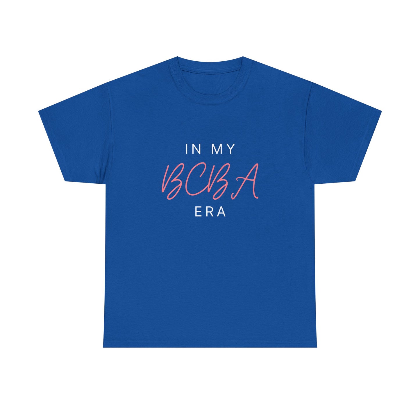 Unisex Heavy Cotton Tee - Inspirational 'In My BCBA Era' T-Shirt for Growth and Empowerment