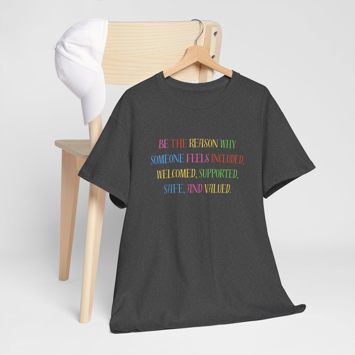 Inclusive Support Unisex Heavy Cotton Tee