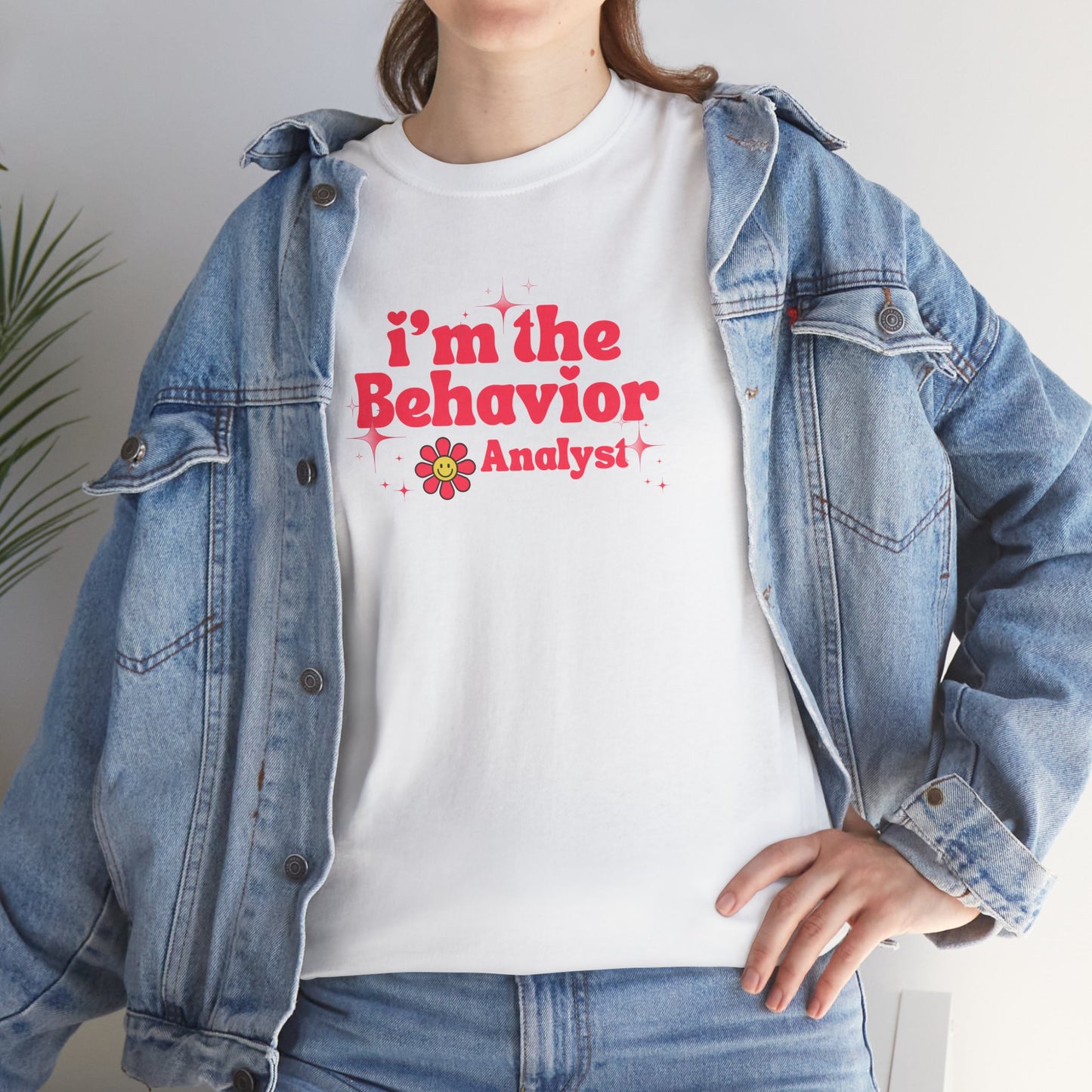 I'm the Behavior Analyst Unisex Heavy Cotton Tee