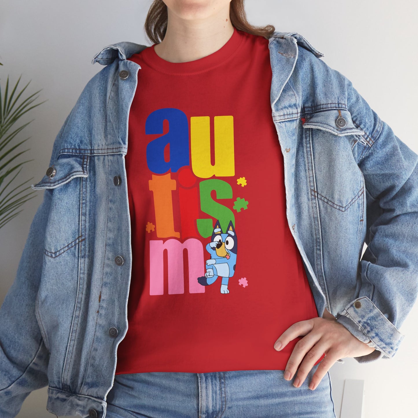 Autism Colorful Letters Kids T‑Shirt — Support & Awareness Tee
