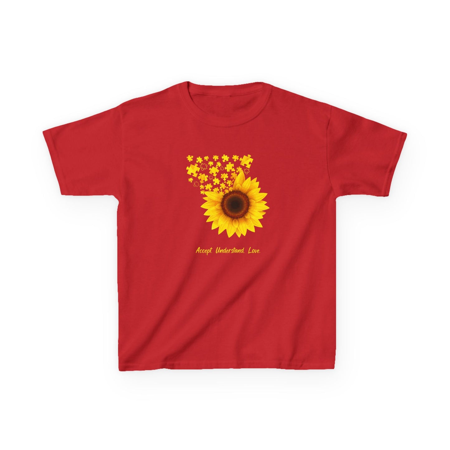 Sunflower Kids Tee - Bright & Cheerful Cotton T-Shirt