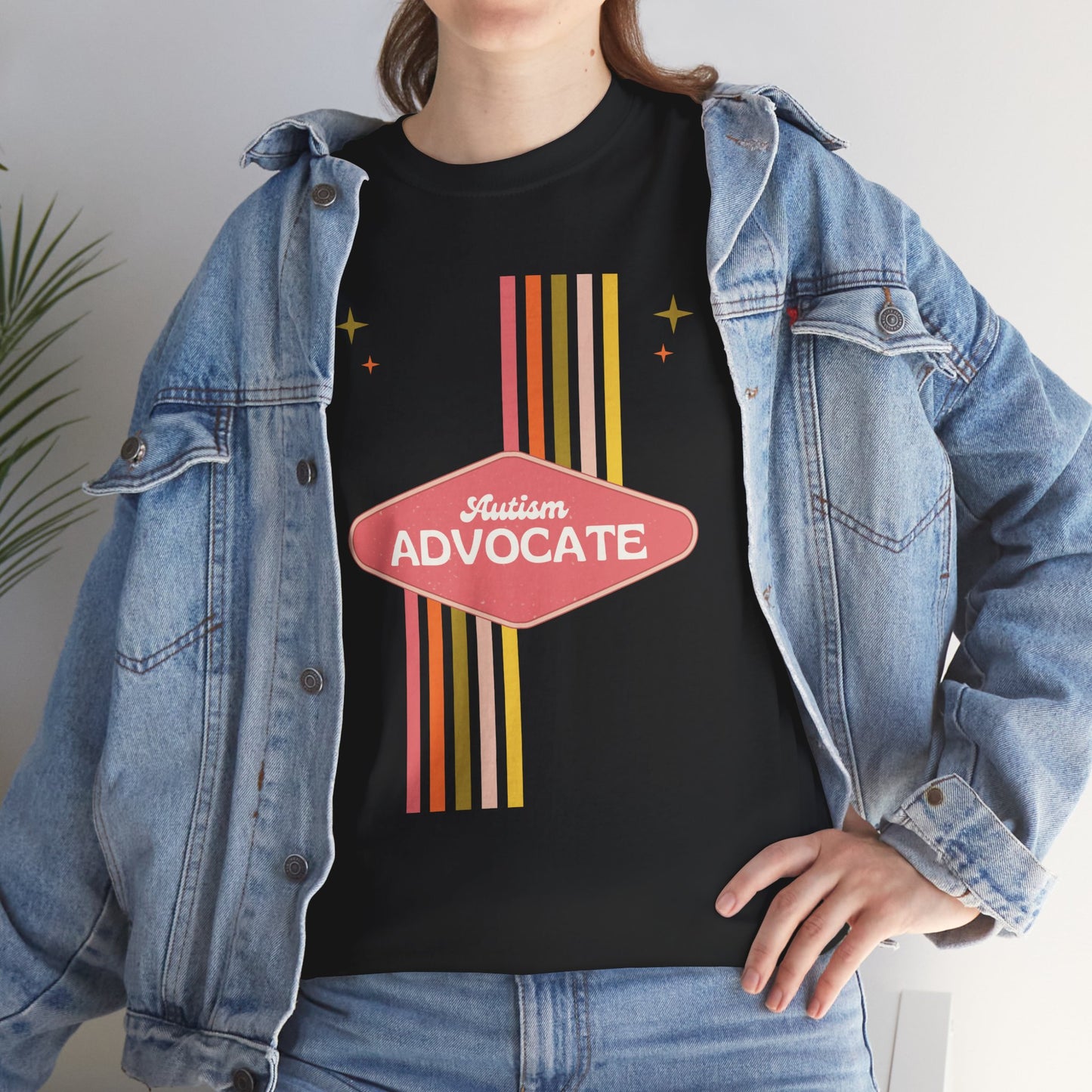Retro Advocate Unisex Heavy Cotton Tee