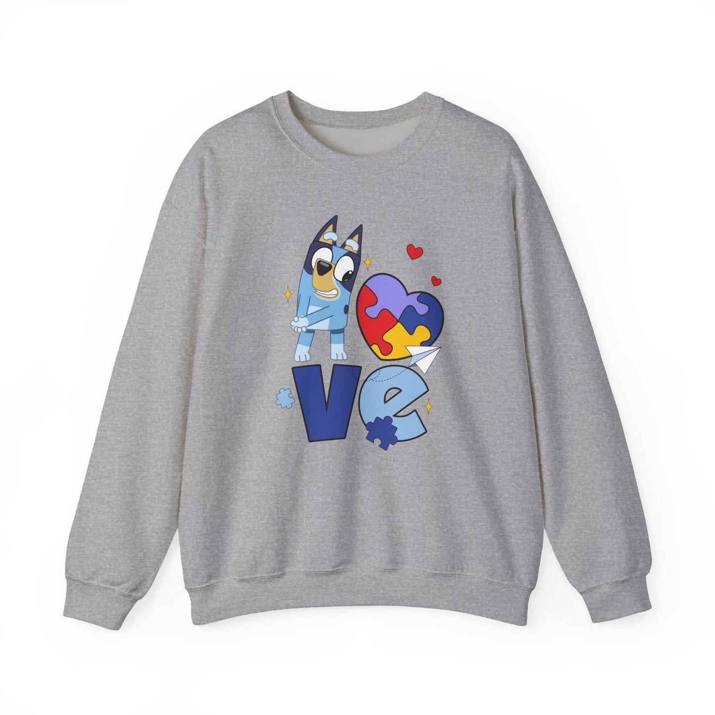 Love Puzzle Crewneck Sweatshirt