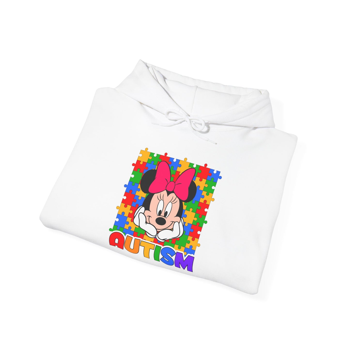 Autism Puzzle Heart Hoodie — Colorful Awareness Sweatshirt