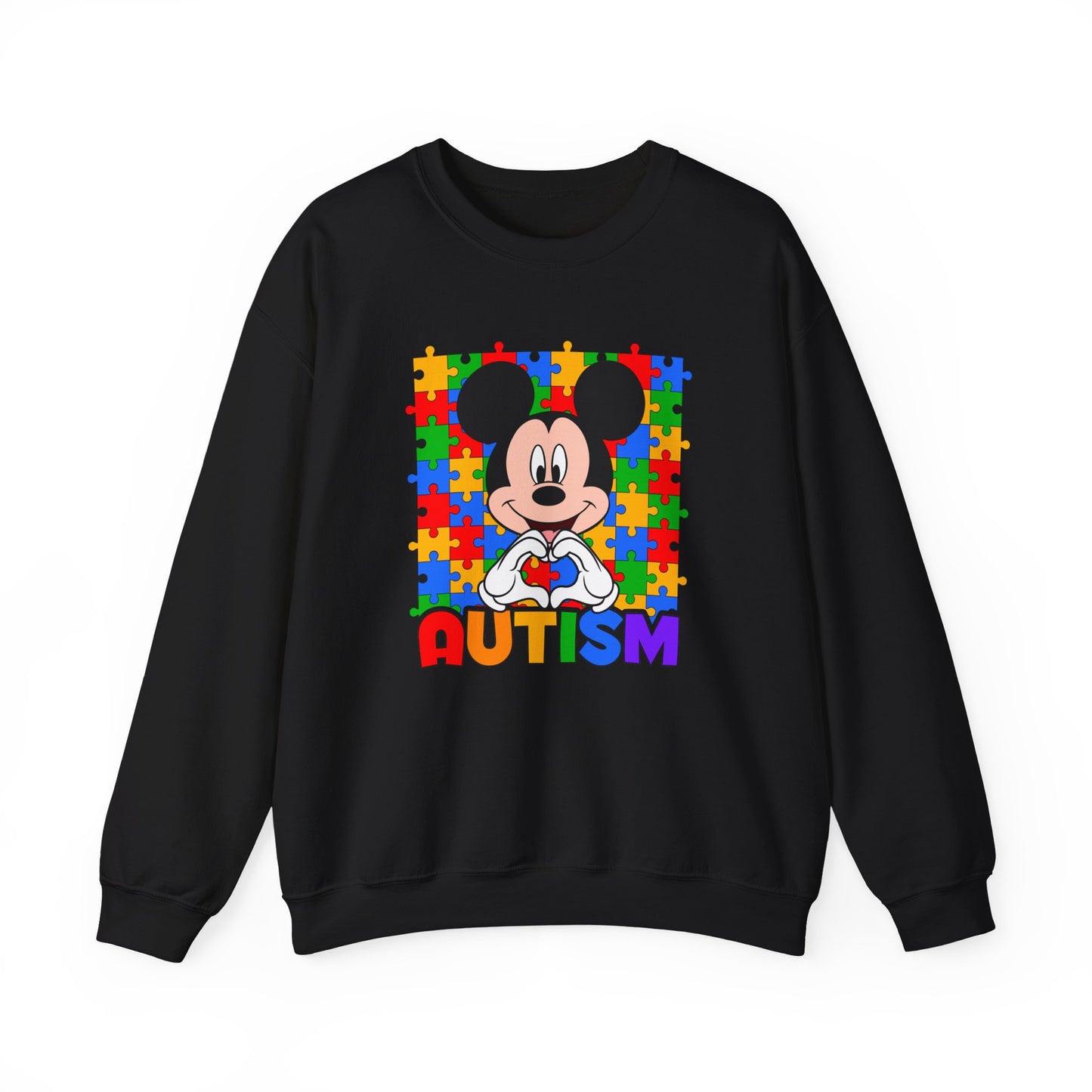 Autism Puzzle Crewneck Sweatshirt