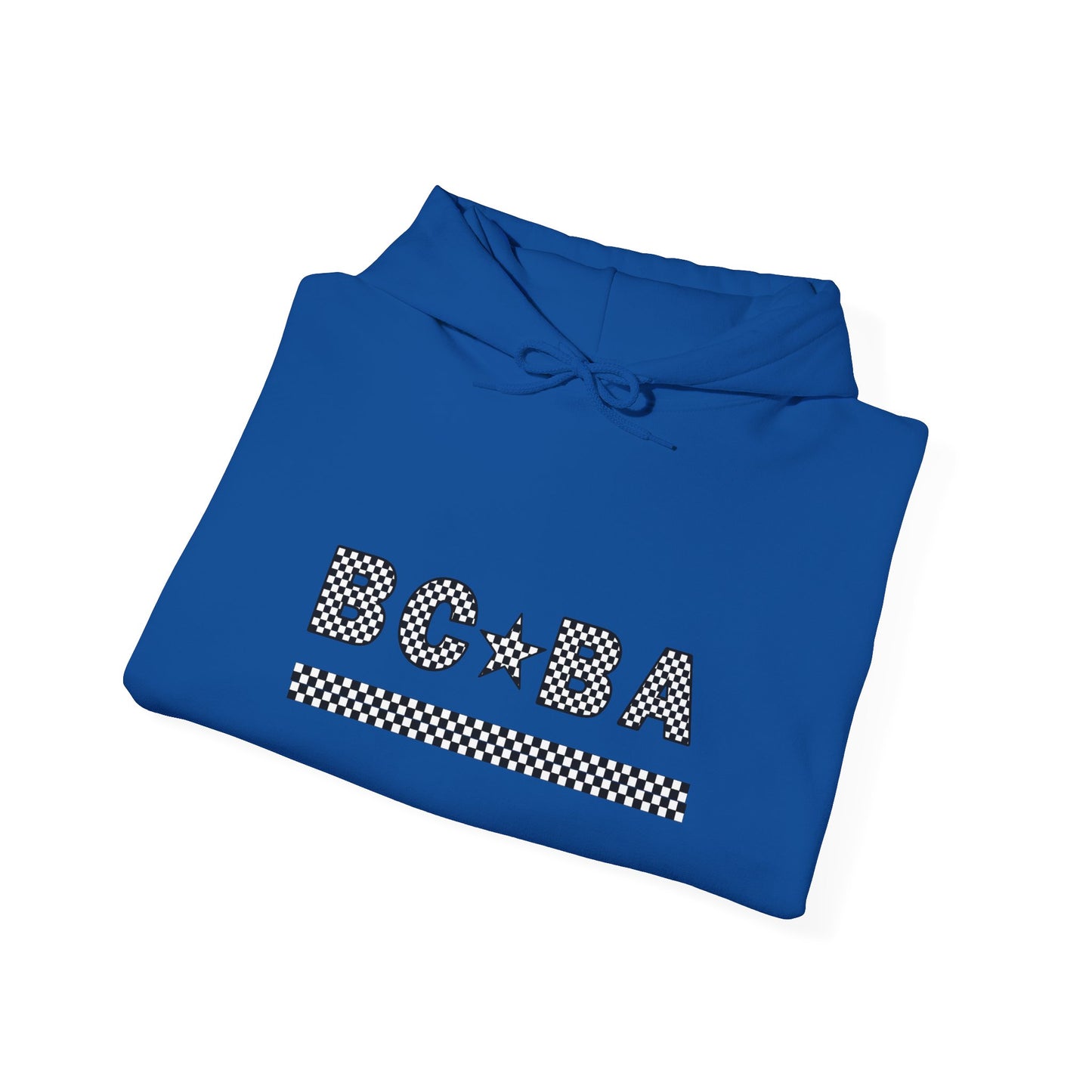 BCBA Star Checkered Hooded Sweatshirt