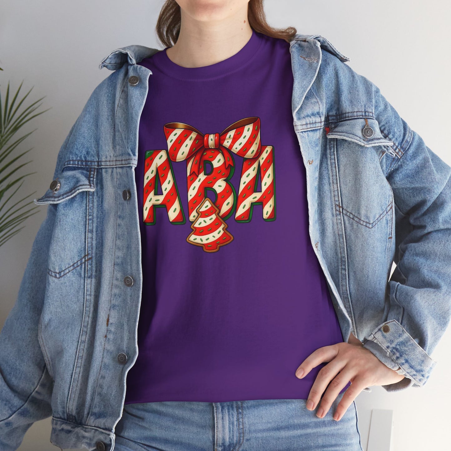 ABA Lil Debbie Christmas Tree Cake Tee — ABA Holiday Dessert Graphic T-Shirt