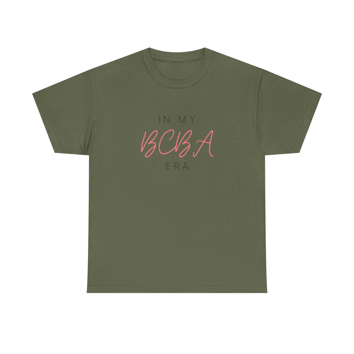 Unisex Heavy Cotton Tee - Inspirational 'In My BCBA Era' T-Shirt for Growth and Empowerment